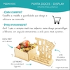 10 Porta Doces Com Display e Nome Personalizado Mdf - Love - comprar online