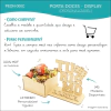 10 Porta Doces Com Display e Nome Personalizado Mdf - Design - comprar online