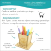 10 Porta Lápis Com Nome Personalizado Mdf - Engenharia Civil - comprar online