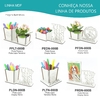 10 Display Personalizado Centro de Mesa MDF Branco - Farmácia na internet