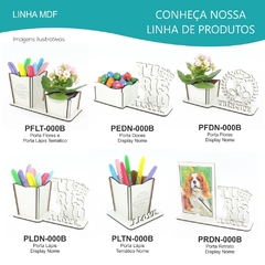 10 Display Personalizado Centro de Mesa MDF Branco - Gastronomia na internet