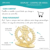 10 Display Personalizado Centro de Mesa MDF - Atendente na internet