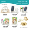 10 Display Personalizado Centro de Mesa MDF Branco - Farmácia - Maxdecor Decorações