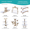 Imagem do Mesa Cilindro Mdf Decoração de Festa Tamanho M - 44x58cm