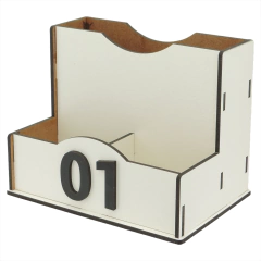 Porta Sachês Guardanapos Condimentos Galheteiro Balcão Padaria Branco na internet