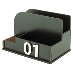 Organizador de Mesa Porta Sachê Sal Pimenta Guardanapo Lanchonete Preto na internet
