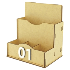 Porta Comanda de Mesa Sachê Guardanapo Temperos Numerados Crú na internet