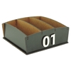 Organizador Sachês Lanchonete Hamburgueria Pastelaria Numerados Preto - Maxdecor Decorações