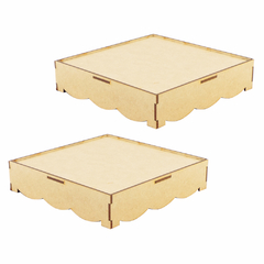 Kit Festa Mdf Liso - Linha Temática - 11 Peças - loja online