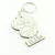 30 Chaveiros Personalizados - MDF Branco - Adulto - Coruja