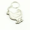 30 Chaveiros Personalizados - MDF Branco - Animais - Galinha