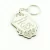 30 Chaveiros Personalizados - MDF Branco - Casamento - Ornamento