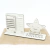 5 Calendário Infinito Display Nome Personalizado Mdf Branco - Estrela do Mar