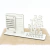 5 Calendário Infinito Display Nome Personalizado Mdf Branco - Astronomia