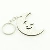 30 Chaveiros Personalizados - MDF Branco - Diversos - Lua