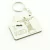 30 Chaveiros Personalizados - MDF Branco - Diversos - Eu Amo o Rio