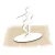 10 Display Personalizado Centro de Mesa MDF Branco - Bailarina