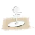 10 Display Personalizado Centro de Mesa MDF Branco - Bailarina
