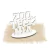 10 Display Personalizado Centro de Mesa MDF Branco - Zootecnia