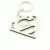 30 Chaveiros Personalizados - MDF Branco - Datas Comemorativas - Super Pai