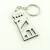 30 Chaveiros Personalizados - MDF Branco - Infantil - Farol