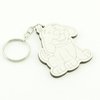 30 Chaveiros Personalizados - MDF Branco - Infantil - Cachorrinho