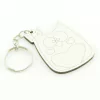 30 Chaveiros Personalizados - MDF Branco - Infantil - Coruja Baby