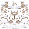 Kit Festa Provençal - MDF Branco - Linha Premium - 1131-LP21
