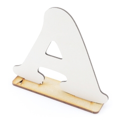 Letras e Números Decorativos de Mesa MDF Branco - Escolher - comprar online