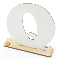 Imagem do Letras e Números Decorativos de Mesa MDF Branco - Escolher