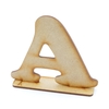 Letras e Números Decorativos de Mesa MDF Crú - Escolher - comprar online