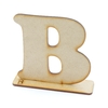 Letras e Números Decorativos de Mesa MDF Crú - Escolher na internet