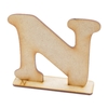 Letras e Números Decorativos de Mesa MDF Crú - Escolher na internet