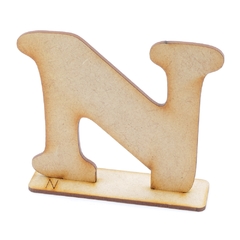 Letras e Números Decorativos de Mesa MDF Crú - Escolher na internet