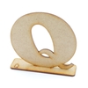 Imagem do Letras e Números Decorativos de Mesa MDF Crú - Escolher