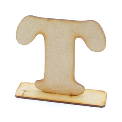 Letras e Números Decorativos de Mesa MDF Crú - Escolher na internet