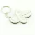 30 Chaveiros Personalizados - MDF Branco - Maternidade - Chupeta