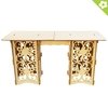 Mesa Decorativa Provençal Mdf - Desmontável - Floral - comprar online