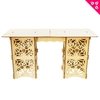 Mesa Decorativa Provençal Mdf - Desmontável - Ladrilhado - comprar online