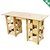 Mesa Decorativa Provençal Mdf - Desmontável - Xadrez