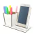 Porta Celular e Porta Canetas Personalizado MDF - Gastronomia