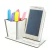 Porta Celular e Porta Canetas Personalizado MDF - Polvo
