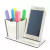 Porta Celular e Porta Canetas Personalizado MDF - Urso Laçinho