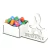 Porta Doces Com Display e Nome Personalizado Mdf - Novembro Azul
