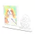 Porta Retrato Personalizado Display Mdf Branco Páscoa
