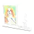 Porta Retrato Personalizado Display Mdf Branco Clave de Sol