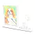 Porta Retrato Personalizado Display Mdf Branco Girafinha