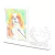 Porta Retrato Personalizado Display Mdf Branco Coroa Príncipe