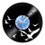 Relógio De Parede - Disco de Vinil - Animais - Gaivotas - VAN-007