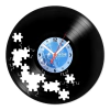 Relógio De Parede - Disco de Vinil - Diversos - Quebra Cabeça - VDI-013